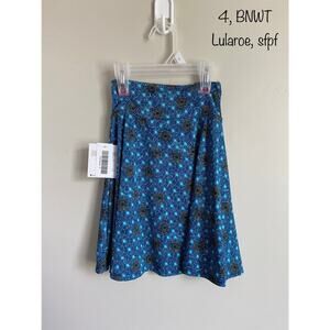 Lularoe Kids Azure Skirt- size 4